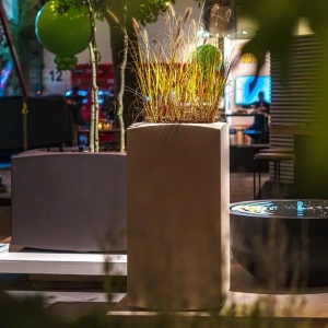 Plantenbak Nooa aluminium 140x140x80 cm