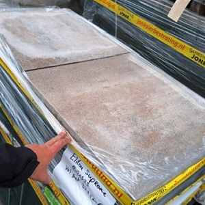 Restpartij Schagen: 10,43m2 Eliton Supreme Linea XXS 60x60x4 cm Kilimanjaro