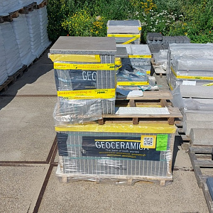 Restpartij Zwanenburg: ca. 14,5m2 GeoCeramica® 60x60x4 Surface Clay