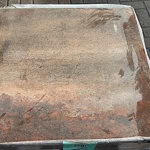 Restpartij Almere: ca.4,32m2 GeoCeramica 60x60x4 cm Steel Corten