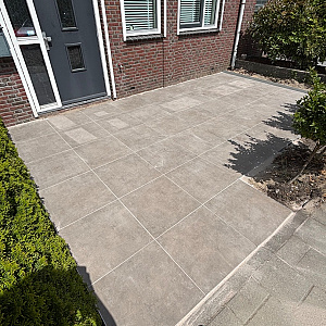 Restpartij Zwanenburg: ca. 7,5m2 Ceraluxe 60x60x3 cm Citalio Taupe