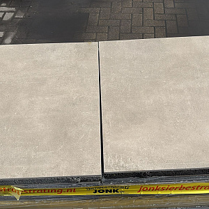 Restpartij Almere (11.86m2) GeoCeramica Starter 60x60x4 cm Patch-Plus Beige