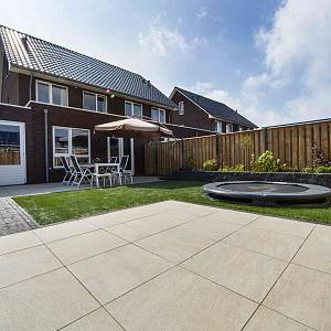 Restpartij Almere: 4.31m2 GeoCeramica 60x60x4 cm Fiordi Sand