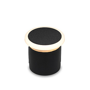 Outdoorpro+ Grondspot Nine Rondom Zwart