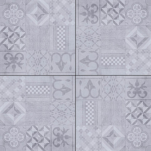 GeoCeramica 60x60x4 cm Mosaik Grey