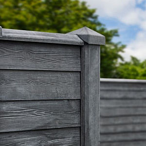 Beton Afdekpet Antraciet 14x14x5 cm Eindmodel met diamantkop