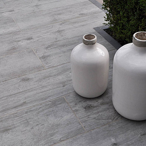 Keramisch Buitenparket 30x120x3 cm Ash Handelskwaliteit (10m2 in voorraad Edam)