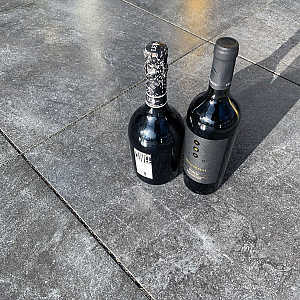 Restpartij Edam: Ceraluxe 60x60x3 cm Irish Blue (115m2 voorradig))