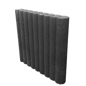 Rondoband 8x50x50 cm Antraciet