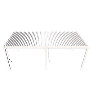 Orion Deluxe overkapping 360x720 cm Kiezelgrijs