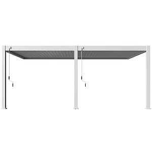 Orion Premium overkapping Muurbevestiging 400x800 cm Wit