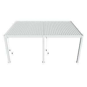 Orion Premium overkapping Muurbevestiging 400x800 cm Wit