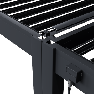 Orion verbindingsset  300 cm voor 3 meter zijkant.  Wit