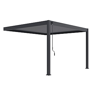 Orion Deluxe overkapping Muurbevestiging  300x360 cm Antraciet