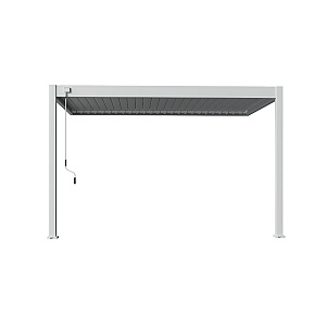 Orion Deluxe overkapping Muurbevestiging 300x360 cm Wit