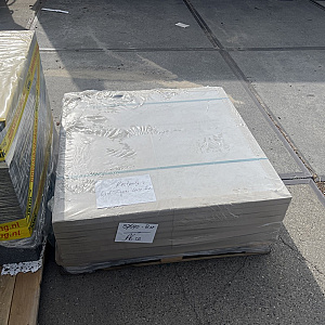 Restpartij Zwanenburg: ca. 6,5m2 Triagres  90x90x3 Travertino Lecce Iv