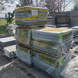 Restpartij Zwanenburg: ca. 38m2 ViaTerraza 80x80x4 cm Almeria