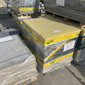 Restpartij Zwanenburg: ca. 7,5m2 GeoCeramica 60x60x4 cm Ipanema Curly Wave