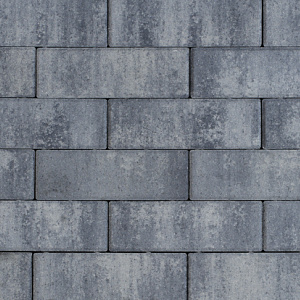 Longstone Opritsteen 10,5x31,5x7 cm Grijs/Zwart gemeleerd