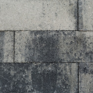 Linia Palissade 60x15x15 cm Strak Grijs/Antraciet gemeleerd