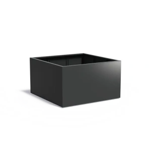 Plantenbak Carrez met bodem aluminium 140x140x80 cm