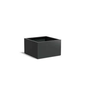 Plantenbak Carrez met bodem aluminium 100x100x60 cm