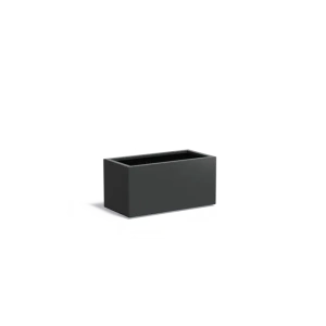 Plantenbak Carrez met bodem aluminium 100x50x50 cm