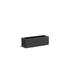 Plantenbak Carrez met bodem aluminium 120x40x40 cm