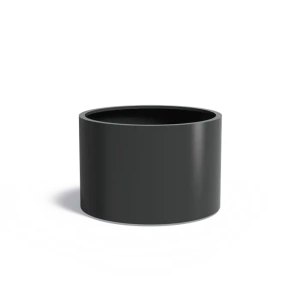 Plantenbak Circum met bodem aluminium Ø120x80 cm