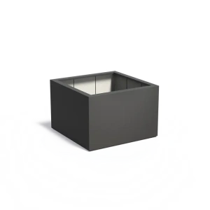 Plantenbak Carrez met bodem polyester 120x120x80 cm