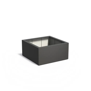 Plantenbak Carrez met bodem polyester 120x120x60 cm