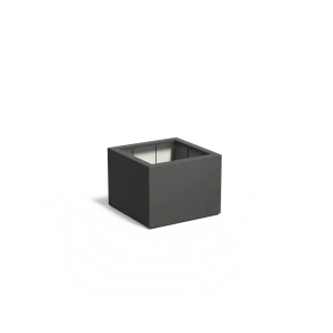 Plantenbak Carrez met bodem polyester 80x80x60 cm