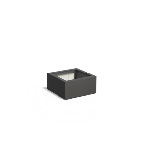 Plantenbak Carrez met bodem polyester 80x80x40 cm