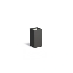 Plantenbak Carrez met bodem polyester 40x40x80 cm