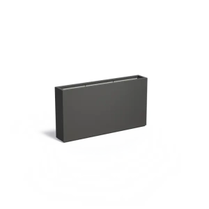 Plantenbak Carrez met bodem polyester 150x25x80 cm