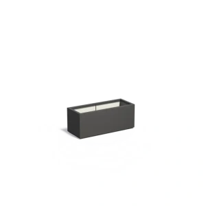 Plantenbak Carrez met bodem polyester 100x40x40 cm