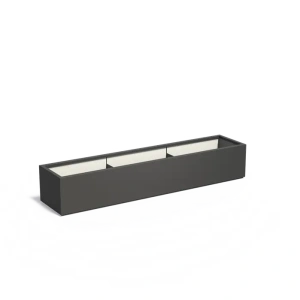 Plantenbak Carrez met bodem polyester 230x50x40 cm