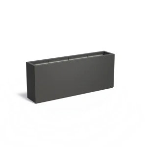 Plantenbak Carrez met bodem polyester 200x40x80 cm