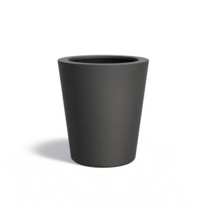 Plantenbak Conic met bodem polyester Ø89x100 cm
