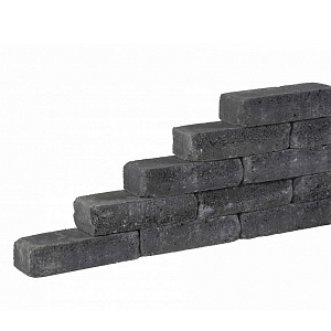 Pilestone Line 40x15x10 cm Coal