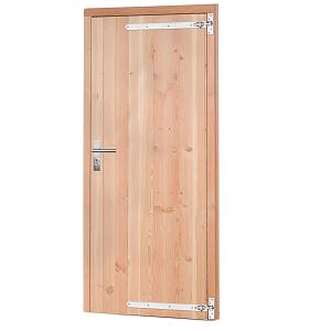Douglas dichte deur incl. kozijn extra breed 110 x 214,5 cm, rechtsdraaiend, kleurloos geïmpregneerd