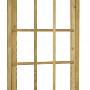 Douglas uitzetraam 9-ruits, groen geïmpregneerd