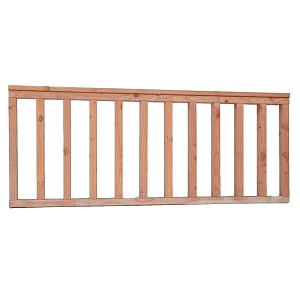 Douglas hekwerk geschaafd onbehandeld 178,5x73 cm