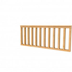 Douglas hekwerk geschaafd onbehandeld 178,5x73 cm