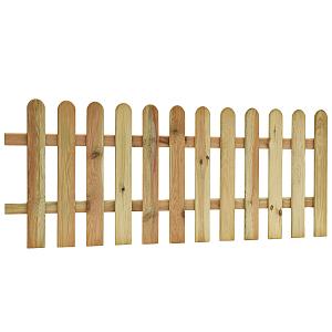 Reliëf rechthek geschaafd groen geïmpregneerd grenenhout 190x100 cm