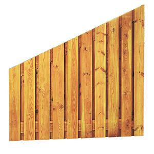 Grenen Afbouw Tuinscherm 21-Planks Scherm Recht Verticaal 180/90x180 cm