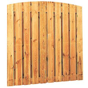 Grenen Tuinscherm 19-planks 180x180 cm, toog verticaal