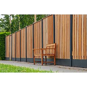 Tuinbank Nice geolied hardhout 125x55x86 cm