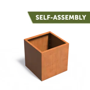 Plantenbak Carrez Connect zonder bodem cortenstaal 80x80x80 cm