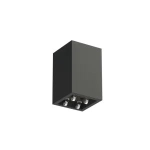 Plantenbak Carrez met wielen polyester 50x50x80 cm